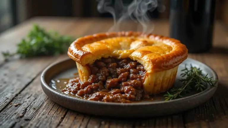 Savory Beef and Guinness Pie-featured