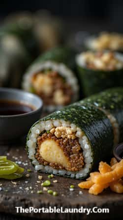 Shepherd’s Pie Sushi Rolls For St. Patrick’s Day-served