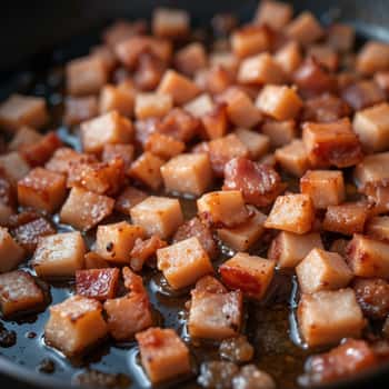 Step 1 Rendering the Bacon Fat