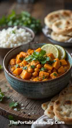 Sweet Potato and Chickpea Curry-completed