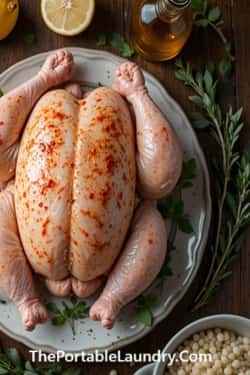 ingredients needed for harissa chicken