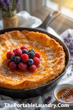 1. Lemon-Ricotta Dutch Baby with Lavender Honey