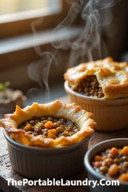 1. Mini Moroccan Lentil Pot Pies