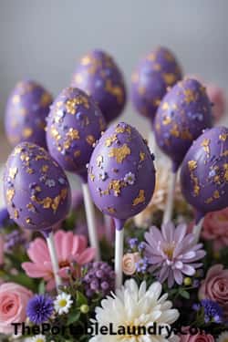 10. Earl Grey Tea Easter Cake Pops