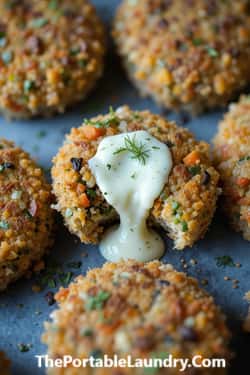 10. Spring Vegetable and Pearl Barley Risotto Cakes