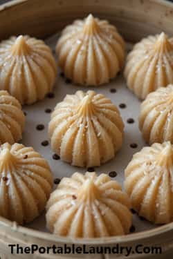 10. Waterchestnut and Coconut Modak