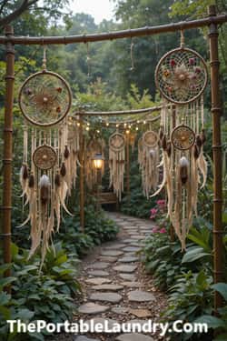 10. Woven Dreamcatcher Path