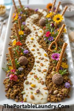 11. Honeyed Pretzel Garden Path