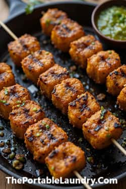 11. Jackfruit and Singara Flour Kebabs