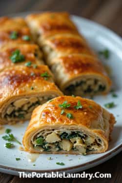 11. Mediterranean Artichoke and Spinach Strudel