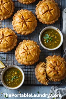 12. Curried Chickpea and Pumpkin Pasties