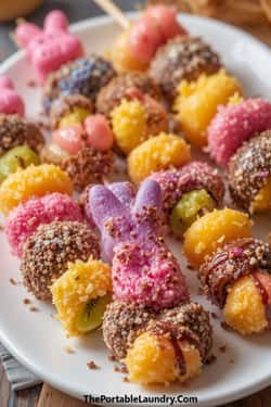 13. Tropical Peep Skewers