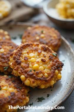 14. Spiced Corn Easter Fritters