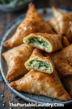 15. Minty Easter Samosas