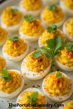 2. Masala Deviled Eggs