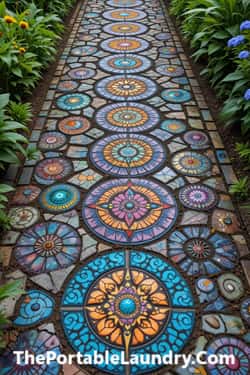 4. Spellbound Stained Glass Tiles