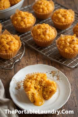 5. Butternut Squash Mac and Cheese Muffins