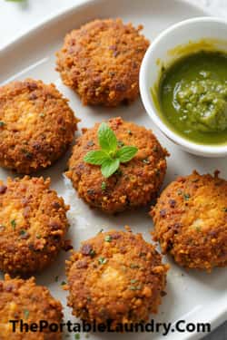 5. Sweet Potato-Rajgira Cutlets