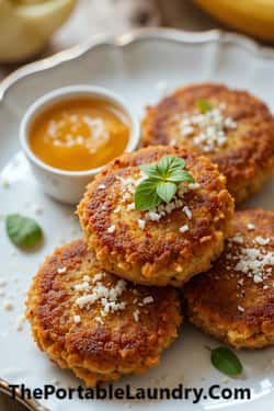 6. Banana Flower-Coconut Cutlets