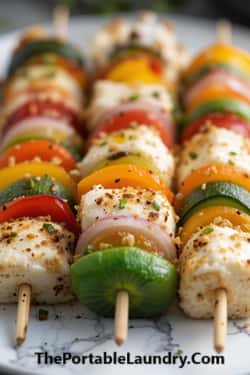 6. Ginger-Lime Easter Paneer Skewers
