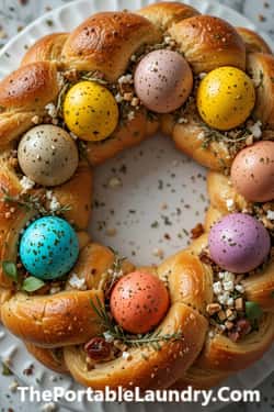 6. Mediterranean Herb Easter Bread