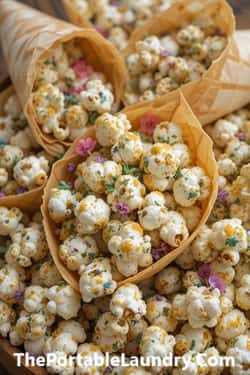 6. Spring Herb Popcorn Garden