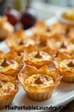7. Mini Quiche Lorraine Reinvented