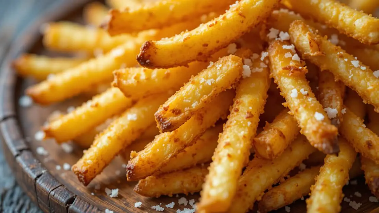 Crispy Air Fryer French Fries (Vinegar Technique)-featured