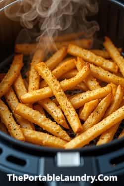 Ingredients Required To Make Zero Oil Crispy Air Fryer French Fries