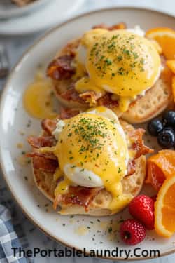 1. Classic Eggs Benedict