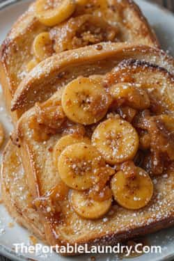 4. French Toast with Caramelized Bananas