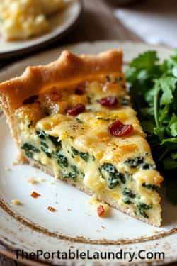 6. Savory Breakfast Quiche