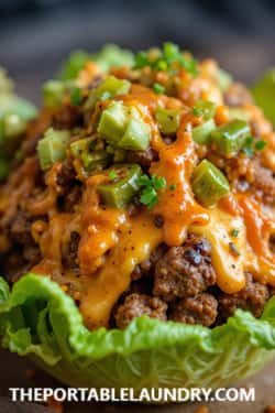 Burger bowl Nachos-completed