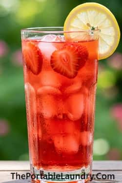 1. Classic Strawberry Lemonade
