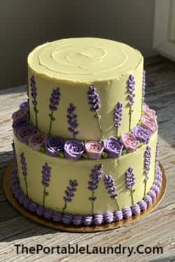 1. Lemon Lavender Dream Cake
