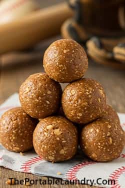 1. Peanut Butter Energy Bites