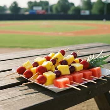 10. Fresh Fruit Kabobs