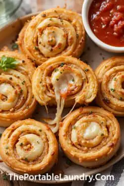 2. Pizza Pinwheels (With a Twist!)