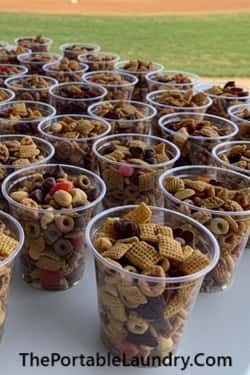 3. Homemade Trail Mix Cups