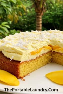 3. Mango Coconut Cloud Cake