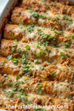 3. Shredded Beef Enchiladas That’ll Steal the Show