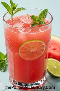 4. Watermelon Mint Cooler