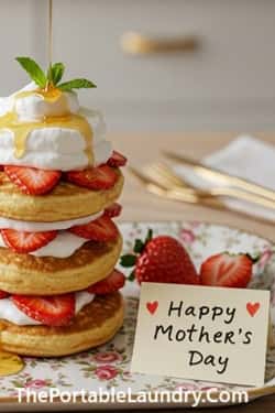 5. Strawberry Pancake Stacks