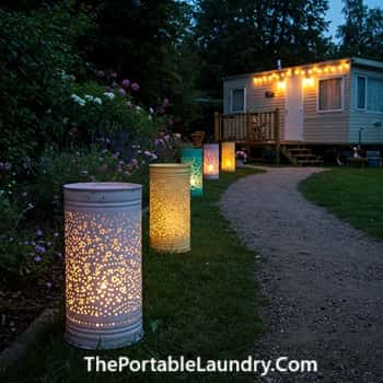 5. Upcycled Can Luminaries