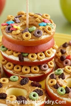 8. Apple Donut Rings