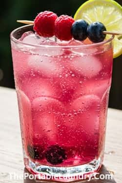 8. Sparkling Berry Limeade