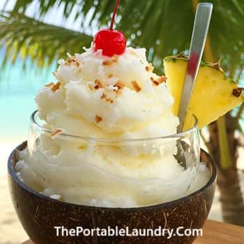 9. Coconut Pineapple Frosty