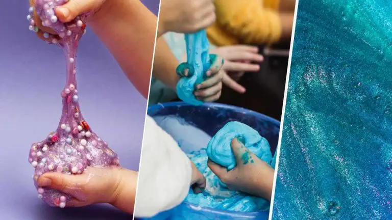 ocean themed slime craft for kids