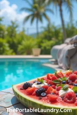 1. Watermelon Pizza