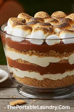 10. Campfire S’mores Trifle